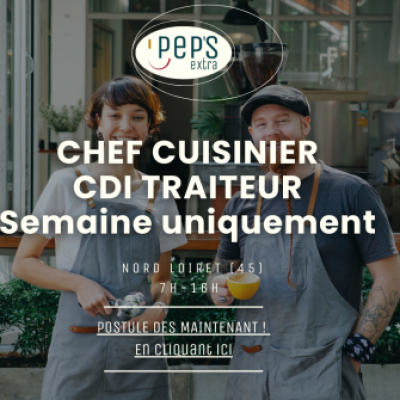 CDI Chef Cuisinier H/F 